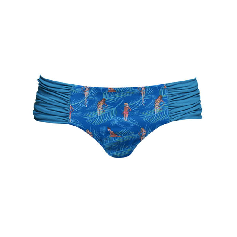 Lila ALOHA ruched side bottom