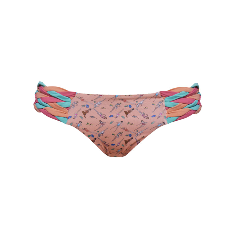 Elsa PEACH braided bottom