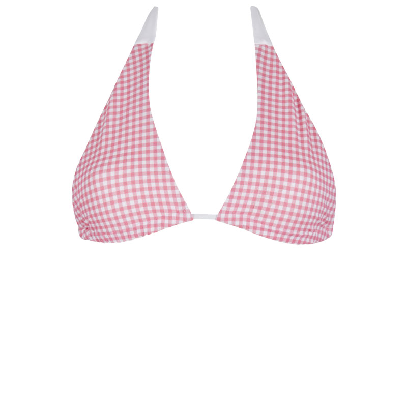 Henrietta GINGHAM Triangle Top