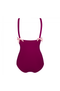 Manon Burgundy one-piece