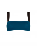 Lina Deep Blue bandeau top