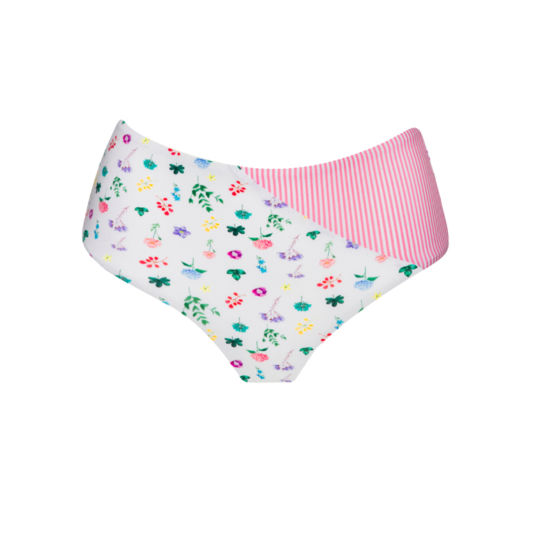Gustavia Bouquet high waisted bottom