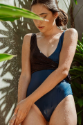 Laetitia Deep Blue one-piece