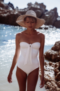 Alexa White One Piece