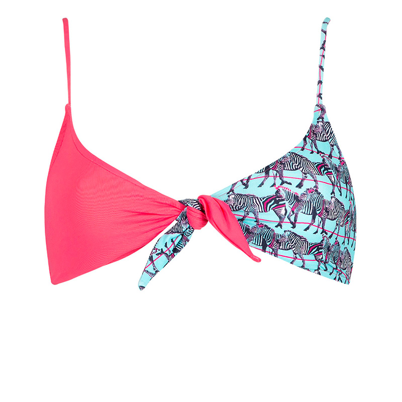 Paloma Zebra bicolore top