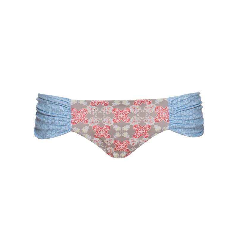 Lila BOHO ruched side bottom
