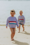 Kids Rainbow Grey Sweatshirt