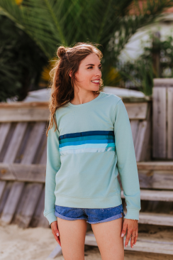 Rainbow Green Sweatshirt