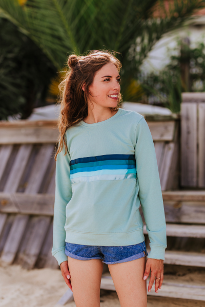 Rainbow Green Sweatshirt