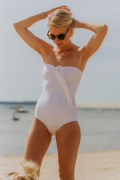 Alexa White One Piece