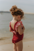 Felicia BURGUNDY kids one piece