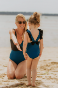 Felicia Deep Blue kids one piece