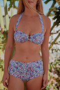 Margaux & Olympe Poesy Blue bikini